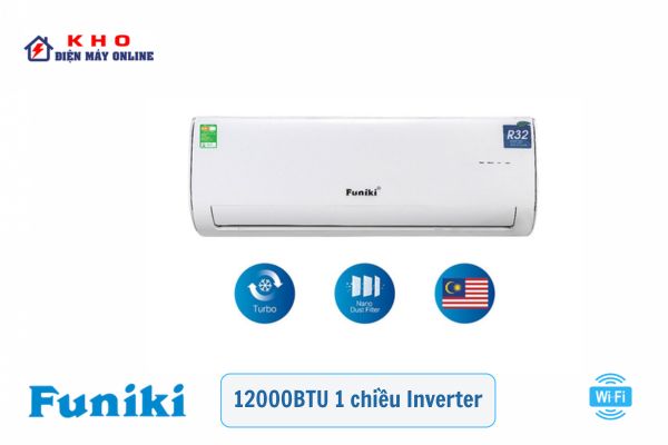 HSIC12TMU | Điều hòa Funiki 12000 BTU 1 chiều Inverter