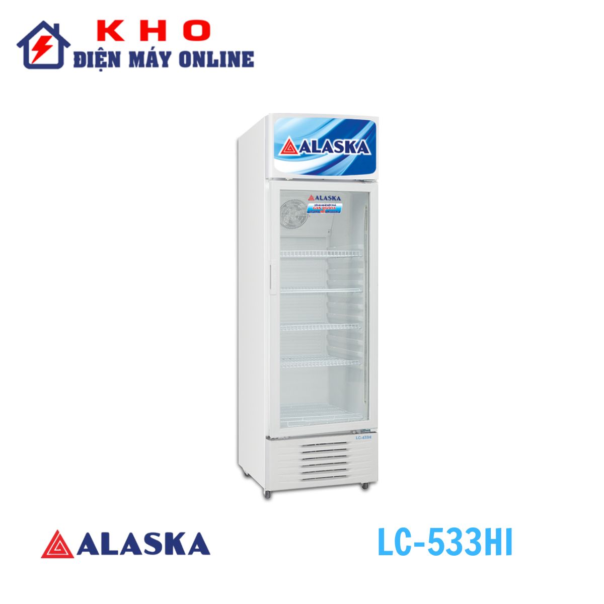 Tủ mát Alaska LC-533HI Inverter 350 lít 1 cánh 1 Tủ mát Alaska LC-533HI Inverter 350 lít 1 cánh