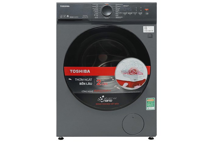 Máy giặt sấy Toshiba TWD-T21BU115UWV(MG) 10.5kg/7kg 1 Máy giặt sấy Toshiba TWD-T21BU115UWV(MG) 10.5kg/7kg
