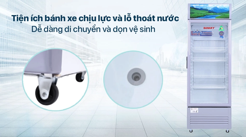 Tủ mát Inverter Sanaky VH-258K3L 250 lít 7 VH-258K3L