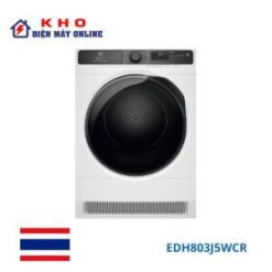 Máy sấy bơm nhiệt Electrolux EDH803J5WCR 8kg cửa ngang