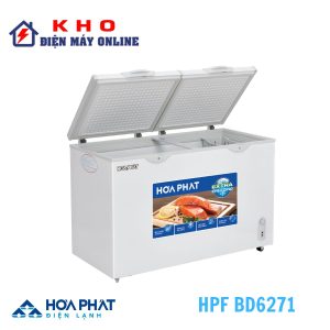 Tủ đông Hòa Phát HPF BD6271 | 271 lít 2 ngăn 2 cánh, nằm 1 Tủ đông Hòa Phát HPF BD6271 | 271 lít 2 ngăn 2 cánh, nằm