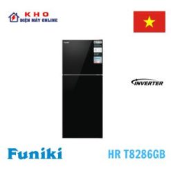 Tủ lạnh Funiki cánh kính HR T8286GB | 286L 2 cửa Inverter