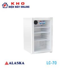 Tủ mát mini Alaska LC-70 | 70 lít 1 cánh, màu trắng