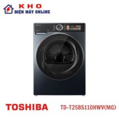 Máy sấy Toshiba TD-T25BS110HWV(MG) 10kg bơm nhiệt