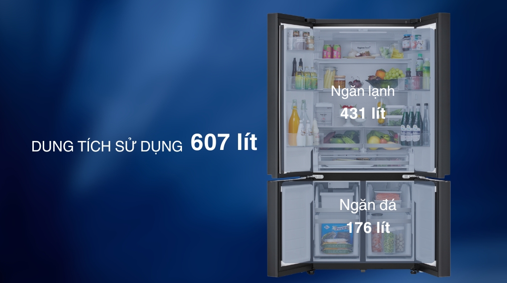 Tủ lạnh LG Inverter 607 lít Multi Door LFD61BLGA - Ngăn đá f38a4706eabe90cc7b39dd8adb692422