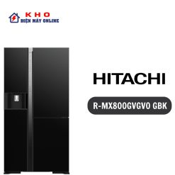 Tủ lạnh Hitachi Inverter 569 lít R-MX800GVGV0 GBK 3 cánh
