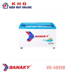 Tủ đông Sanaky VH-4899K 340L 1 ngăn đông 2 cánh mặt kính lùa