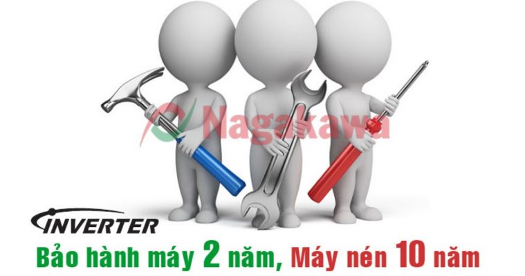 2. Thời gian bảo hành điều hoà Nagakawa