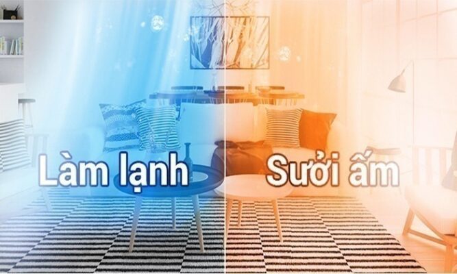 4. Lợi ích của chế độ nóng trên điều hòa Midea