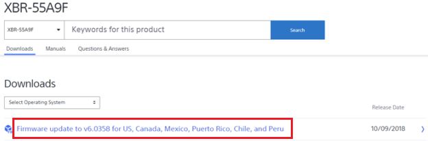3. Hướng dẫn cài đặt các bản cập nhật bằng ổ USB flash