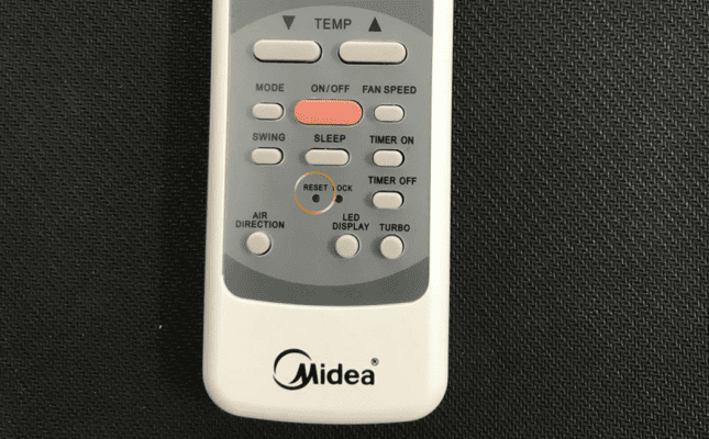 2. Cách chuyển từ độ F sang độ C trên điều hòa Midea