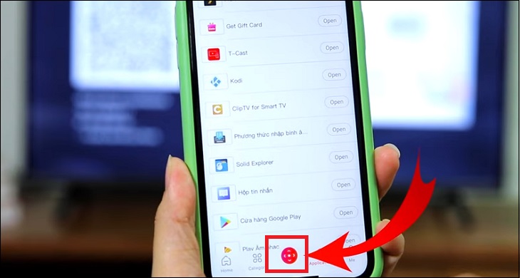 Chọn biểu tượng điều hướng