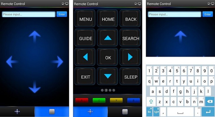 Chọn Remote Control để điều khiển từ xa tivi.