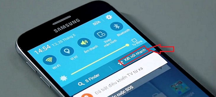 Hướng dẫn cách điều khiển tivi Samsung bằng điện thoại 15 Điều khiển tivi Samsung bằng điện thoại qua Quick Connect