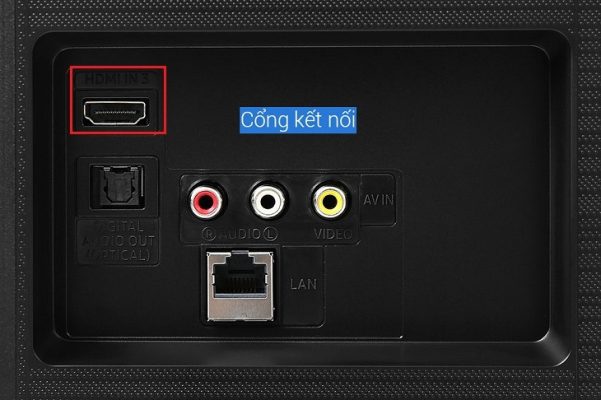 Hướng dẫn cách điều khiển tivi Samsung bằng điện thoại 17 Sử dụng kết nối Analog để điều khiển tivi