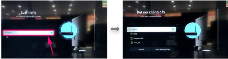 Cách kết nối wifi cho tivi Samsung 43 inch【Chi tiết】 3 2. Hướng dẫn nối wifi cho tivi Samsung 43 inch