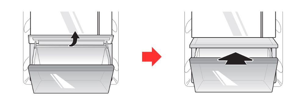 Cách tháo lắp tủ lạnh LG | Ngăn đá, ngăn rau, giỏ cửa 4 cách lắp ngăn rau tủ lạnh LG