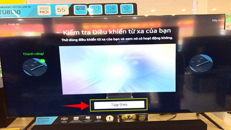Kiểm tra điều khiển từ xa Kiểm tra điều khiển từ xa
