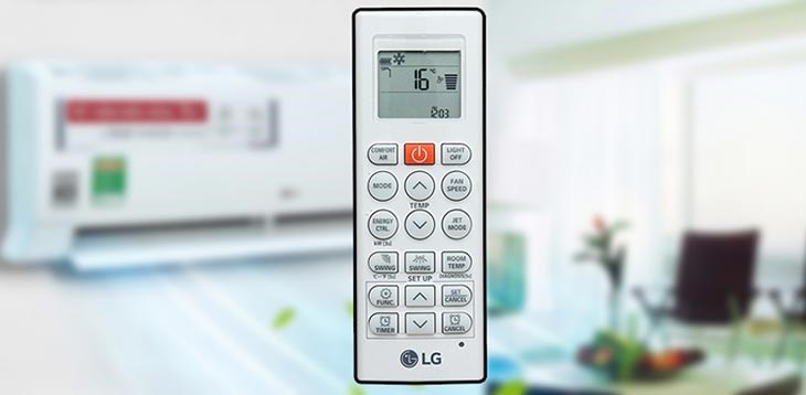 【MẸO】Khắc phục hiệu quả điều khiển điều hoà LG bị lỗi 3 Điều khiển điều hòa LG Inverter bị lỗi màn hình remote chập chờn