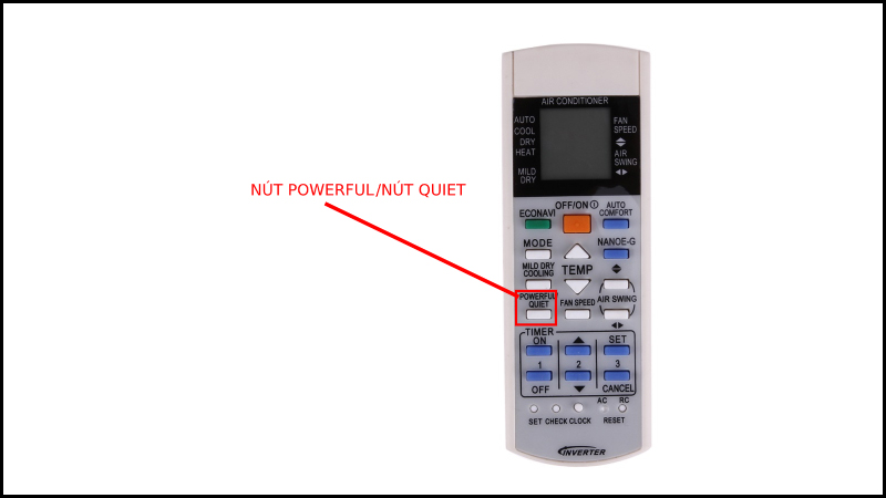 Hướng dẫn cách khởi động chế độ Quiet điều hòa 