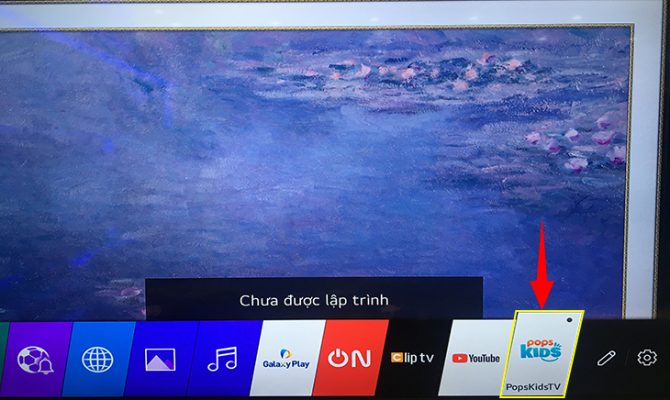 Hướng dẫn sử dụng Magic Remote LG để vào ứng dụng 