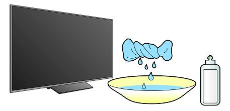 Hướng dẫn cách vệ sinh tivi OLED hoặc Tivi LCD chi tiết 3 3. Hướng dẫn các bước vệ sinh tivi LCD, tivi OLED