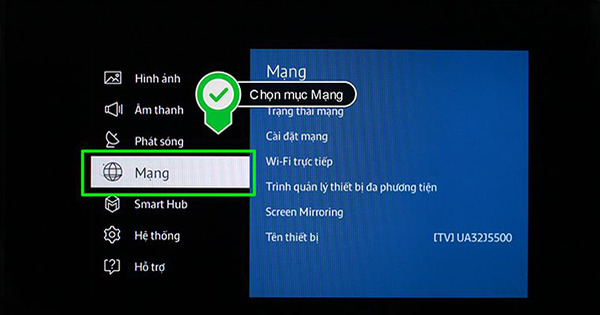 Chọn mạng