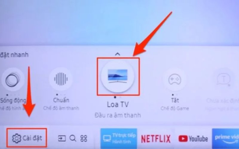 cài đặt