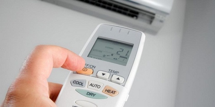 Bước 6: Bật chế độ hút ẩm
