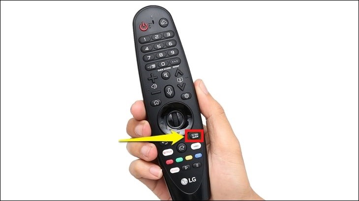 Chọn bấm nút Guide trên remote