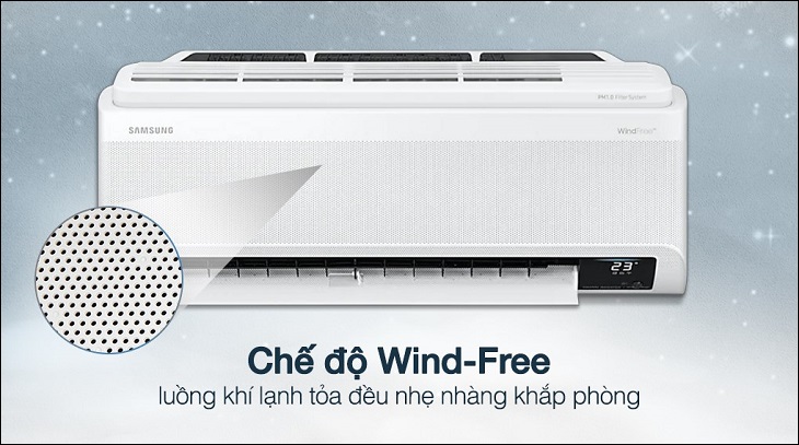 Công nghệ làm lạnh êm ái Wind Free