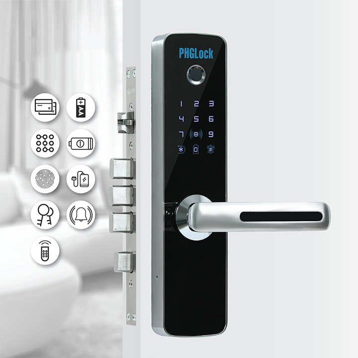 khóa cửa vân tay PHGLock FP7153