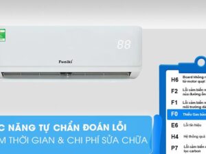 3. Máy điều hoà Funiki giá rẻ sở hữu chức năng tự chuẩn lỗi thông minh