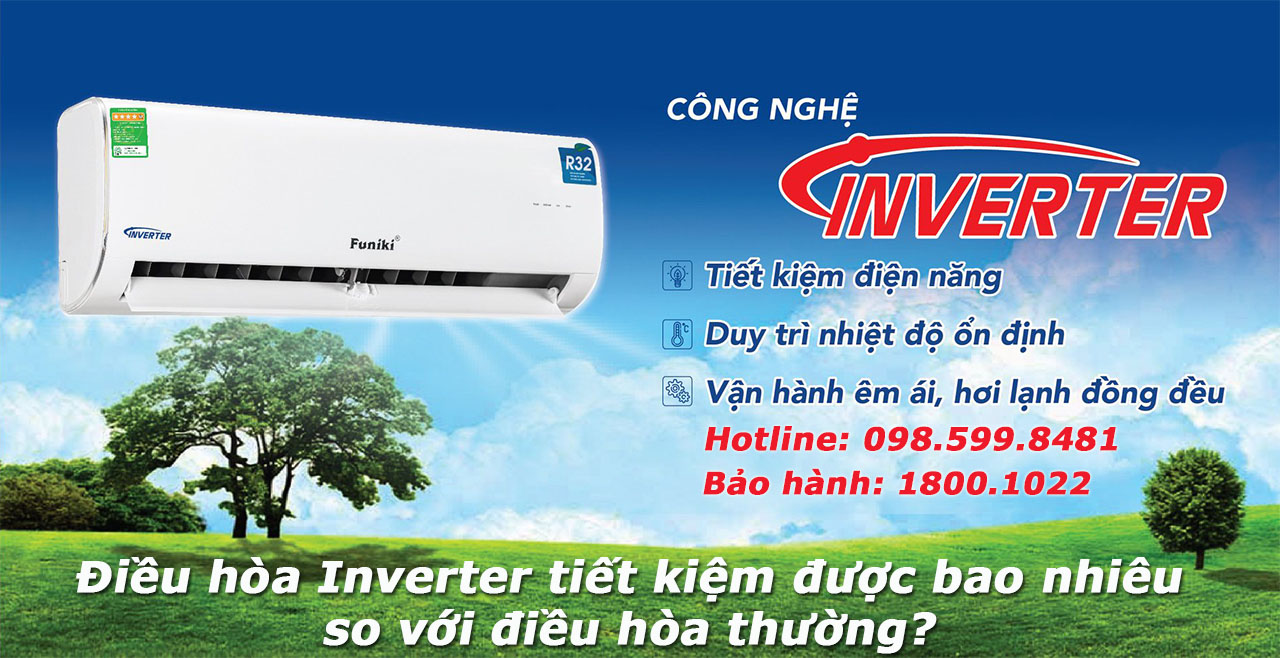 So sánh năng lượng điện tiêu thụ trên máy lạnh inverter và dòng điều hòa thông thường