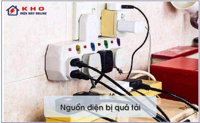 Nguồn điện quá tải là lý do máy lạnh Mitsubishi Electric chạy một lúc rồi ngắt