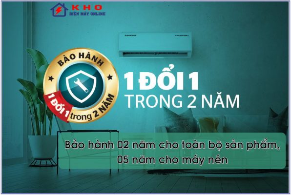 Điều hòa Sunhouse bảo hành bao lâu? Chính sách bảo hành như thế nào? 1 Điều hòa Sunhouse bảo hành bao lâu?