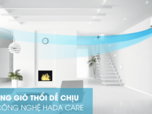 5. Công nghệ Hada Care tạo luồng gió thổi dễ chịu, bảo vệ làn da người dùng