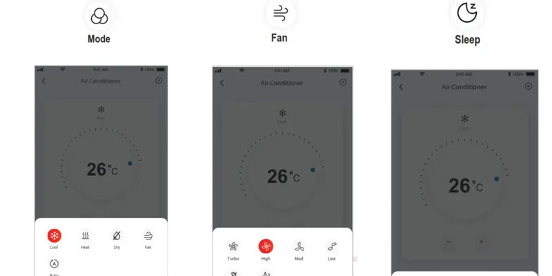 3. Hướng dẫn điều khiển máy bằng TCL Home
