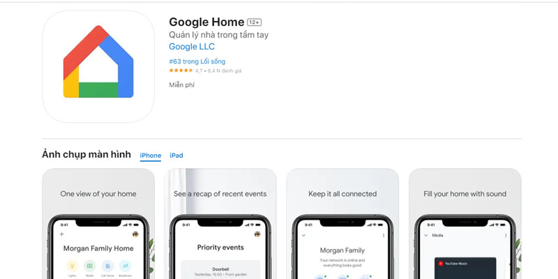 4. Điều khiển điều hòa bằng Google Home