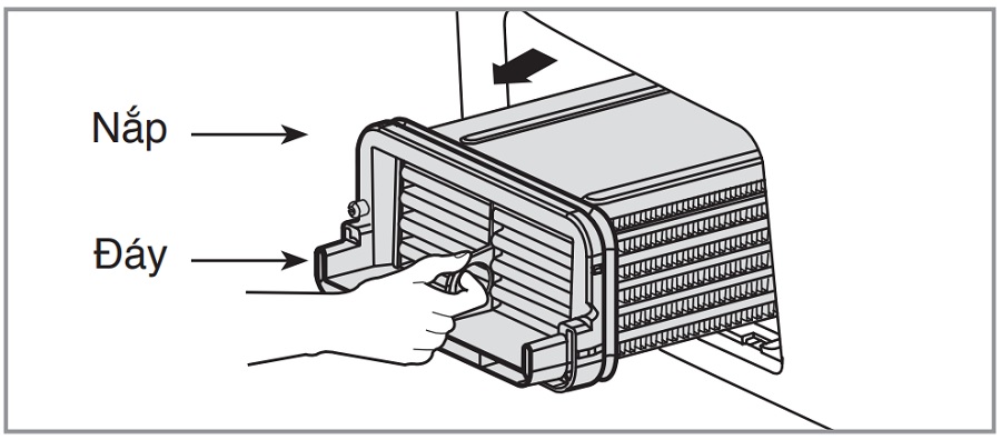 Hướng dẫn cách vệ sinh bình ngưng máy sấy ngưng tụ LG