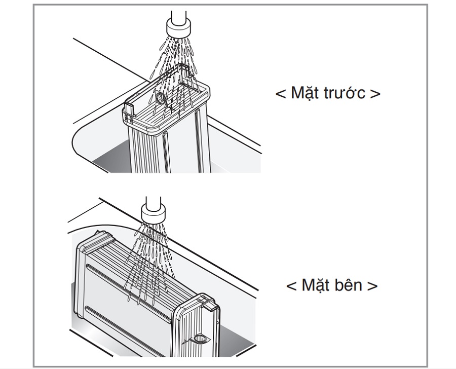 Hướng dẫn cách vệ sinh bình ngưng máy sấy ngưng tụ LG