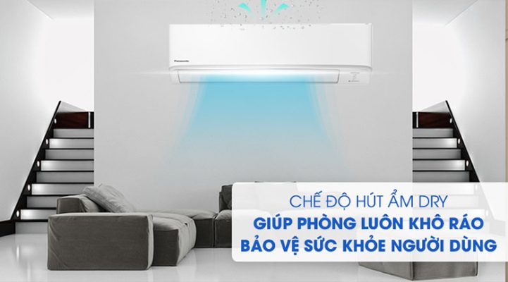 4. Cơ chế hoạt động của chế độ dry trên điều hòa Panasonic