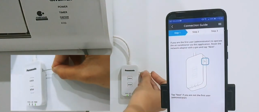 2.2. Cách kết nối điện thoại với máy lạnh Panasonic qua ứng dụng Panasonic Comfort Cloud