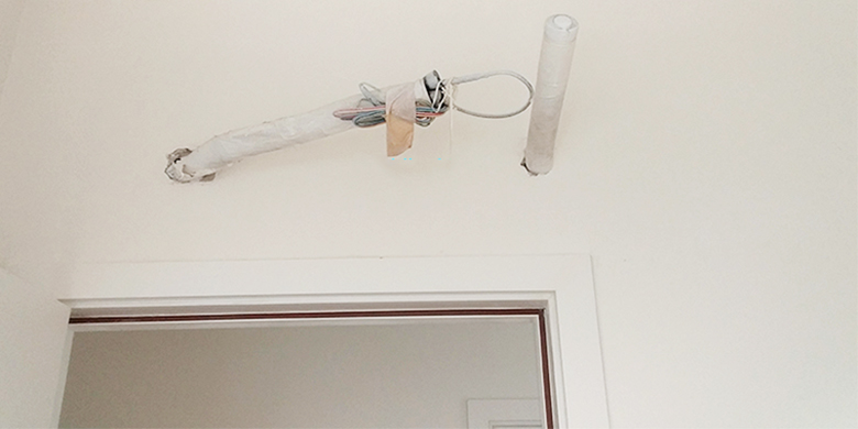 2. Đi ống đồng từ dàn lạnh tới dàn nóng