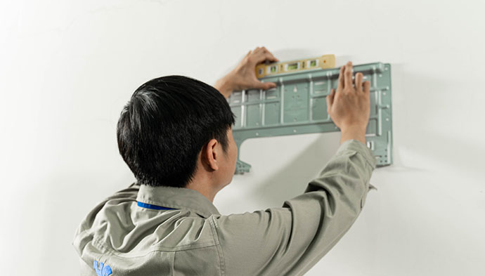 1. Quy trình lắp đặt dàn lạnh 