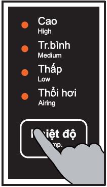 5. Các bước sử dụng máy sấy khô quần áo Aqua chuẩn nhất
