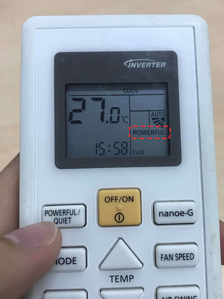 1. Làm lạnh nhanh Powewerful