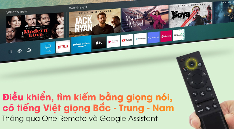 Google Assistant trên tivi Samsung 2. Những lợi ích khi bạn sử dụng Google Assistant trên tivi Samsung
