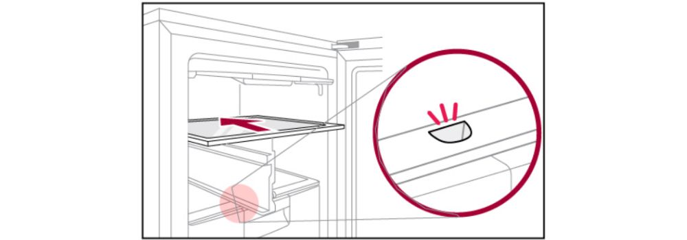 Cách tháo lắp tủ lạnh LG | Ngăn đá, ngăn rau, giỏ cửa 2 Lắp kệ ngăn đông